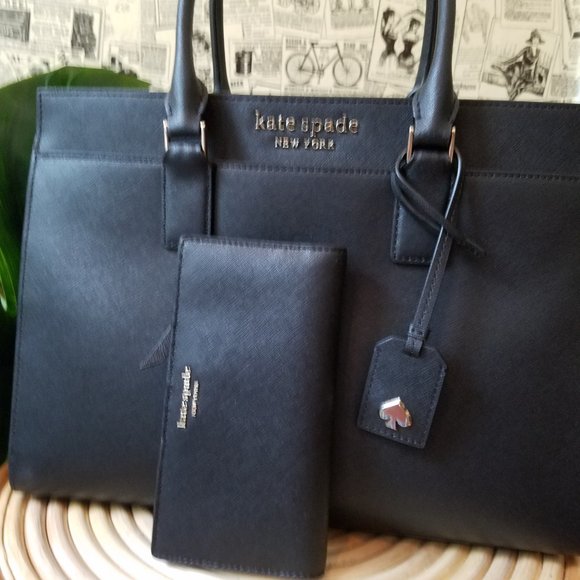 Kate Spade Authentic Christmas Gift Set Purse New - Picture 6 of 14